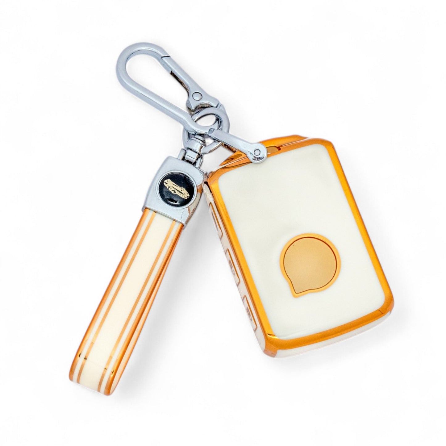 Key Case For Volvo XC40 XC60 S60 S90 XC90 V60 V90 C40 with Keychain Fob Cover