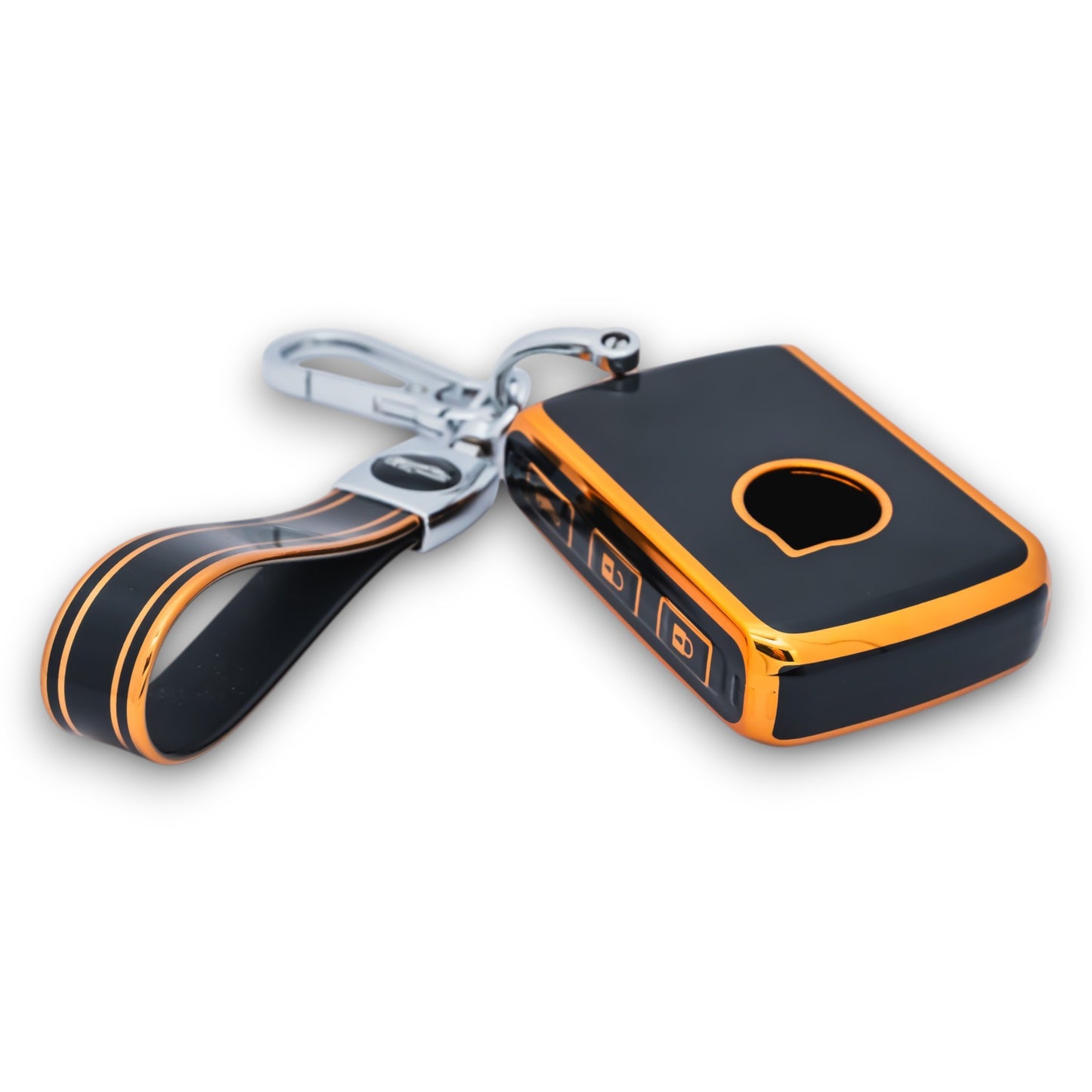 Key Case For Volvo XC40 XC60 S60 S90 XC90 V60 V90 C40 with Keychain Fob Cover