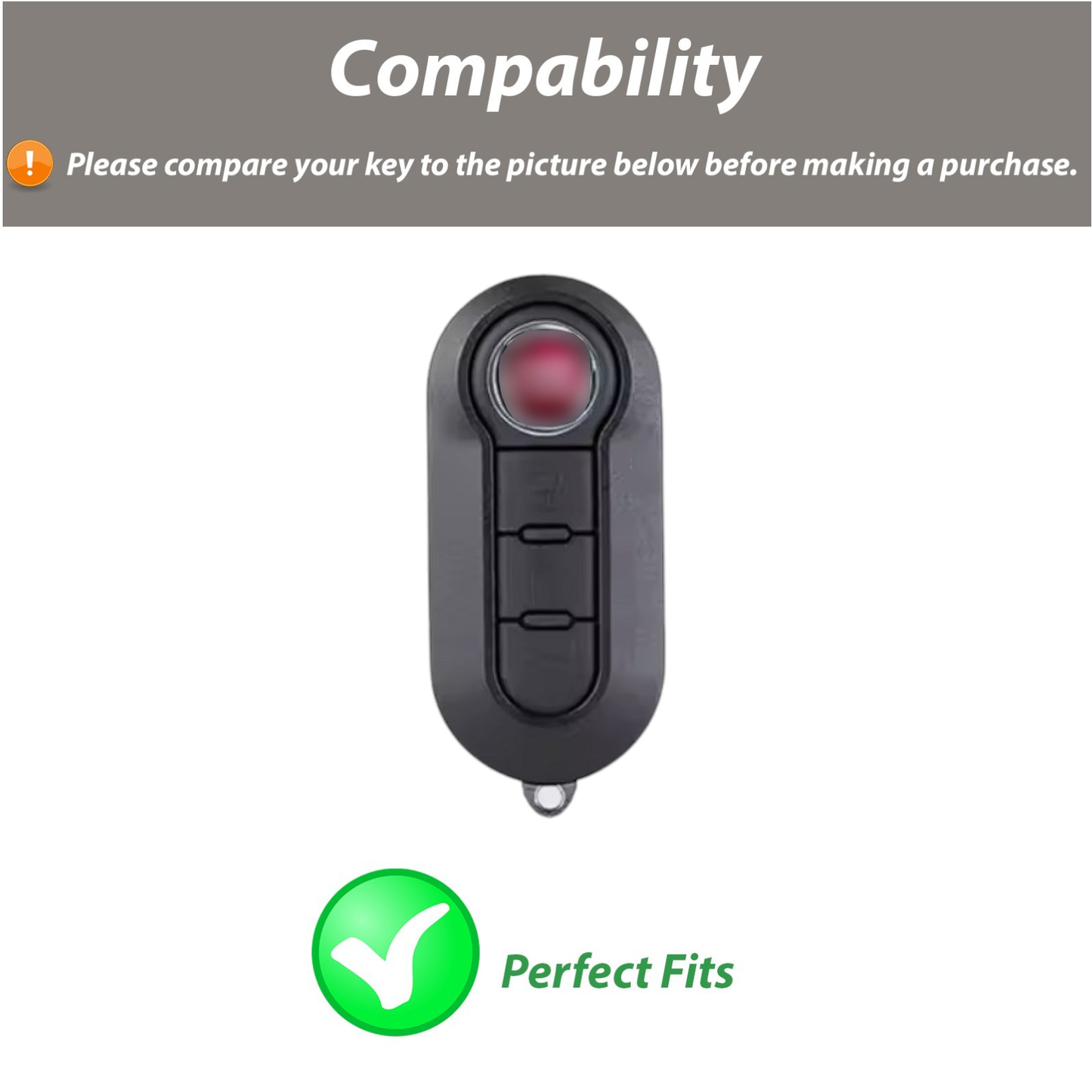 for Fiat 500 Panda Punto Bravo Stilo Lancia Flip Car Key Fob Case Cover
