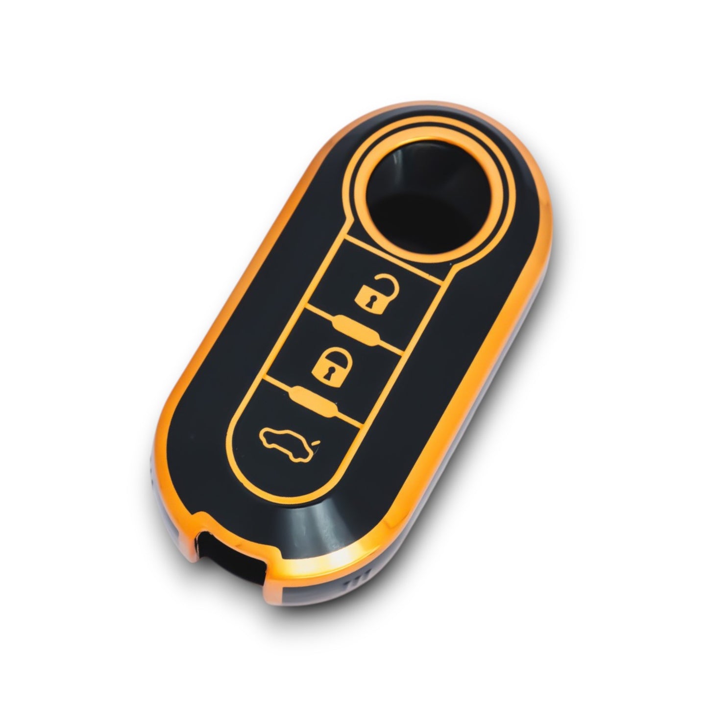 for Fiat 500 Panda Punto Bravo Stilo Lancia Flip Car Key Fob Case Cover