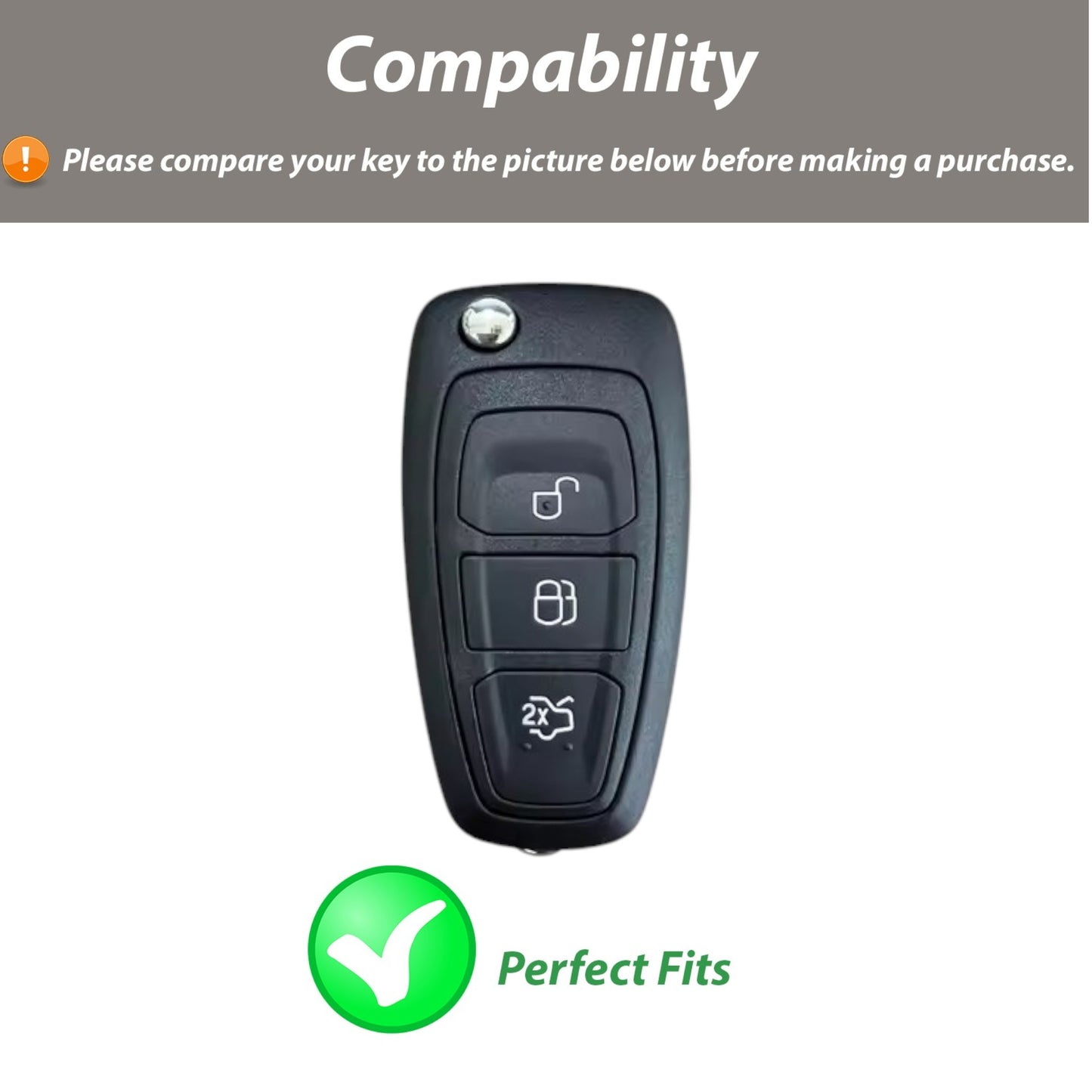 Car Key Cover Case For Ford Mondeo S-Max Focus Galaxy Remote Fob Shell Silicone