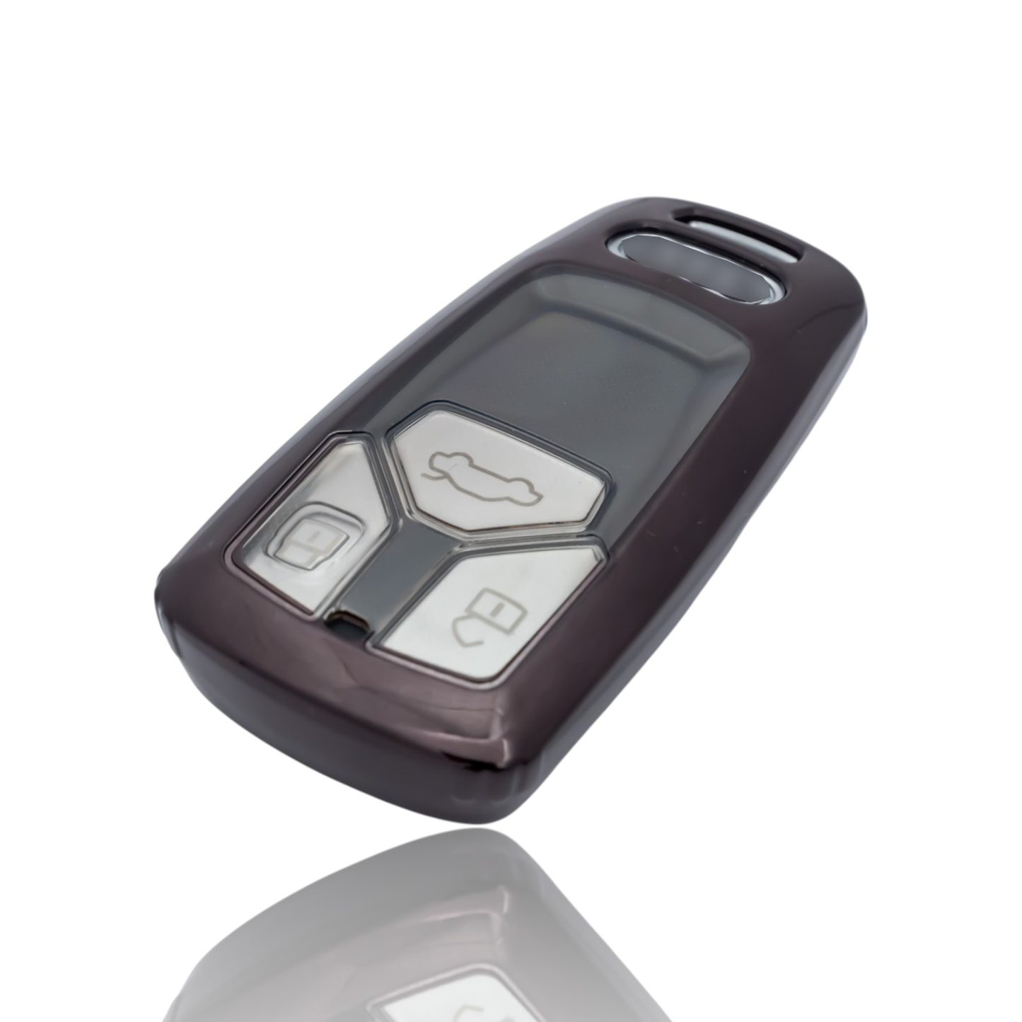 Key Cover For Audi A4 B9 A5 A6L A6 S4 S5 S7 8W Q7 4M Q5 TT RS Transparent Case
