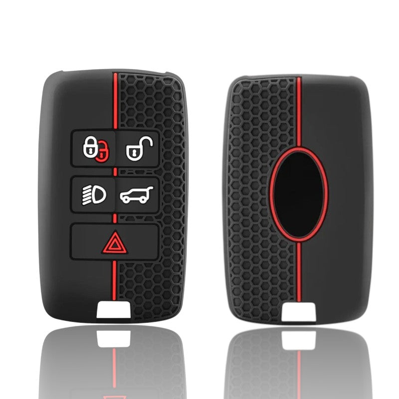 Key Cover for Land Range Rover Discovery Rover Sport Jaguar Silicone Fob Case