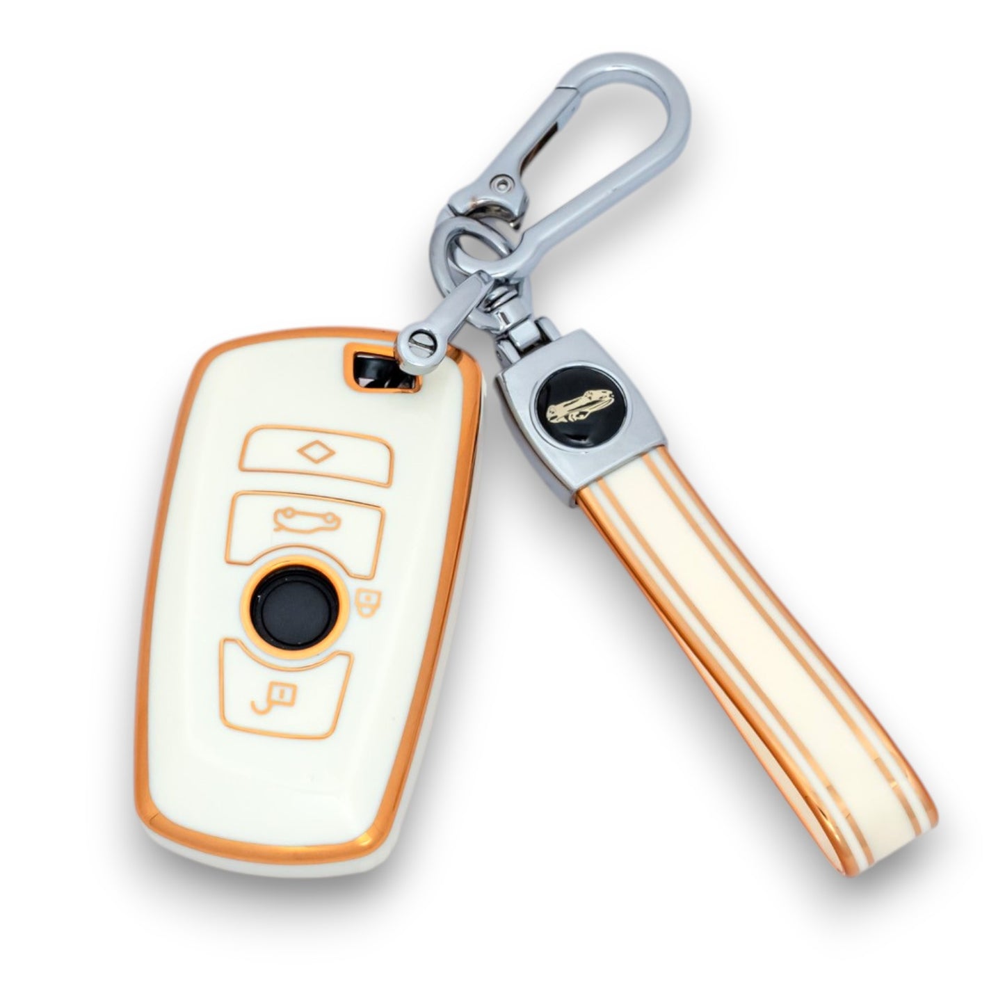 Keychain for BMW 1 2 3 5 7 M Series F10 F20 F30 Remote Car Key Fob Cover Case