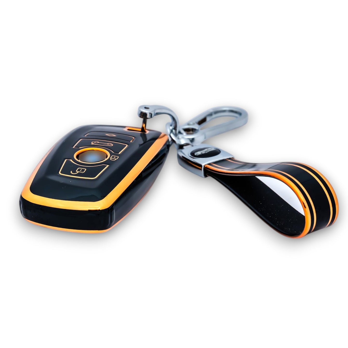Keychain for BMW 1 2 3 5 7 M Series F10 F20 F30 Remote Car Key Fob Cover Case