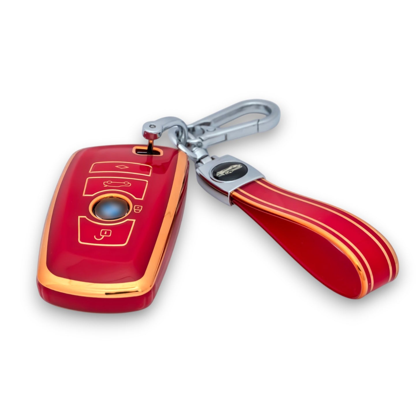 Keychain for BMW 1 2 3 5 7 M Series F10 F20 F30 Remote Car Key Fob Cover Case