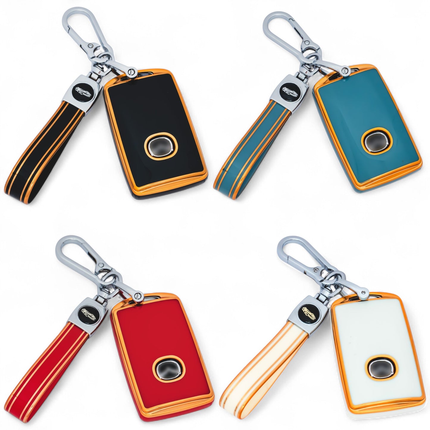 Car Remote Key Fob Case Cover For Mazda 3 6 CX-5 CX-9 CX-30 with Keychain