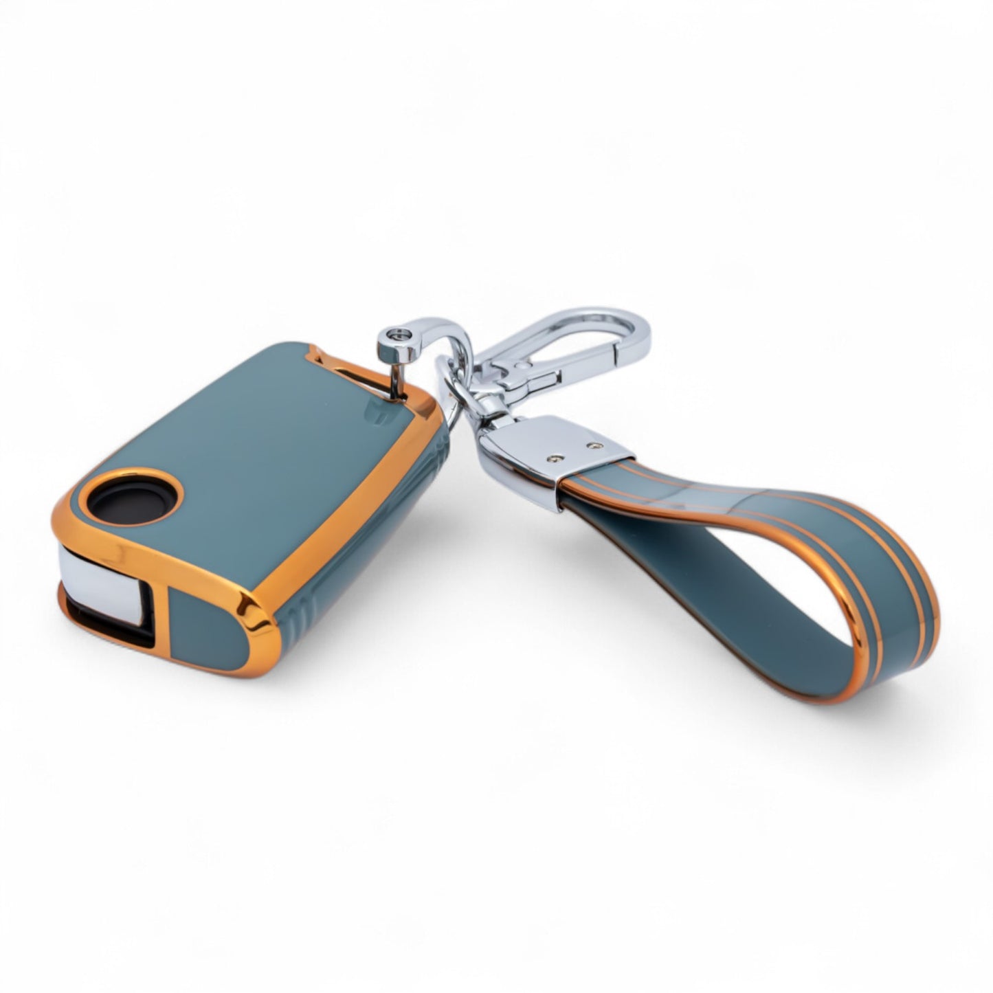 Key Cover For VW Seat Skoda Case Remote Fob Protector Shel Golf with Keychain