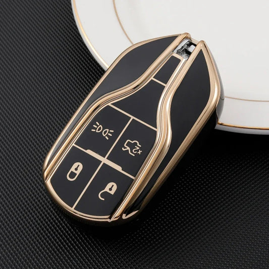 Car Remote Key Case Cover Shell Fob for Maserati Levante Ghibli Car Key Shell