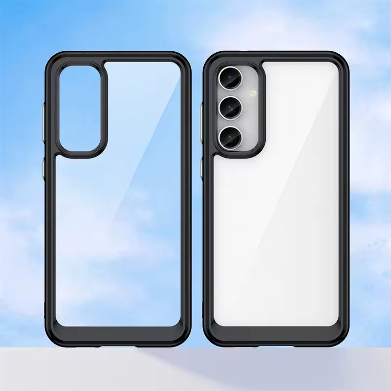 Samsung Galaxy S25 Case - Clear Silicone Shockproof TPU Protective Cover