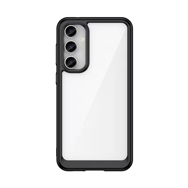 Samsung Galaxy S25 Case - Clear Silicone Shockproof TPU Protective Cover