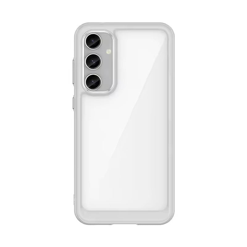 Samsung Galaxy S25 Case - Clear Silicone Shockproof TPU Protective Cover
