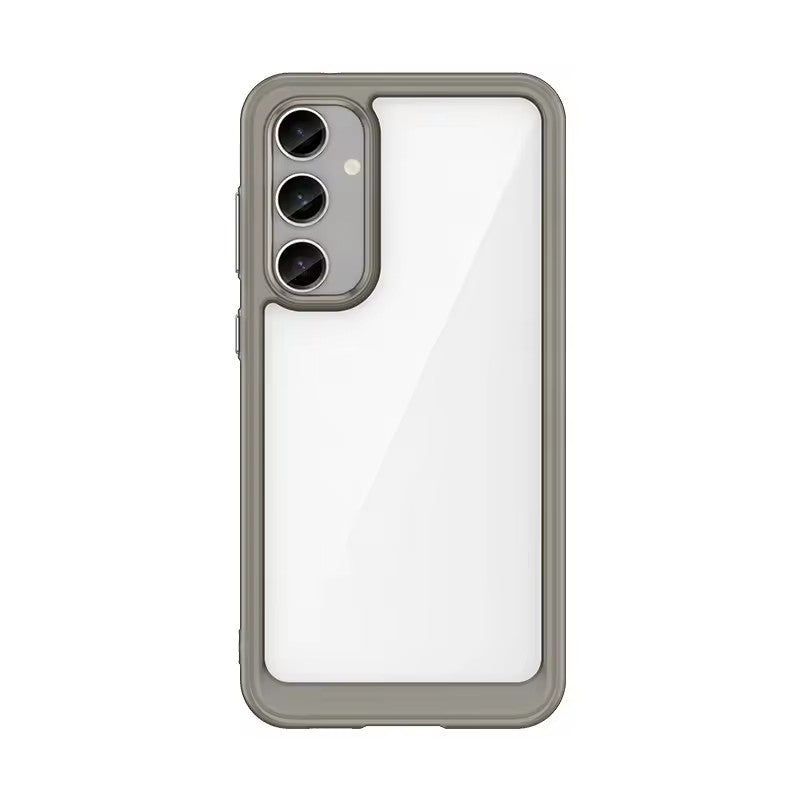 Samsung Galaxy S25 Case - Clear Silicone Shockproof TPU Protective Cover