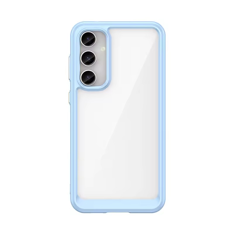 Samsung Galaxy S25 Case - Clear Silicone Shockproof TPU Protective Cover