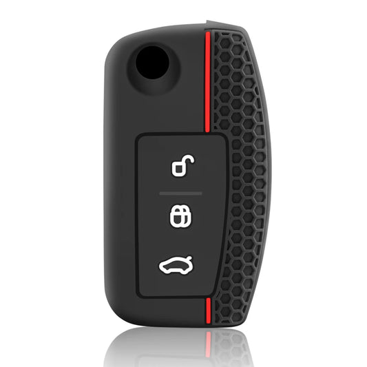 Silicone Car Key Cases Cover Fob for Ford Fiesta Focus 2 C-Max Ecosport