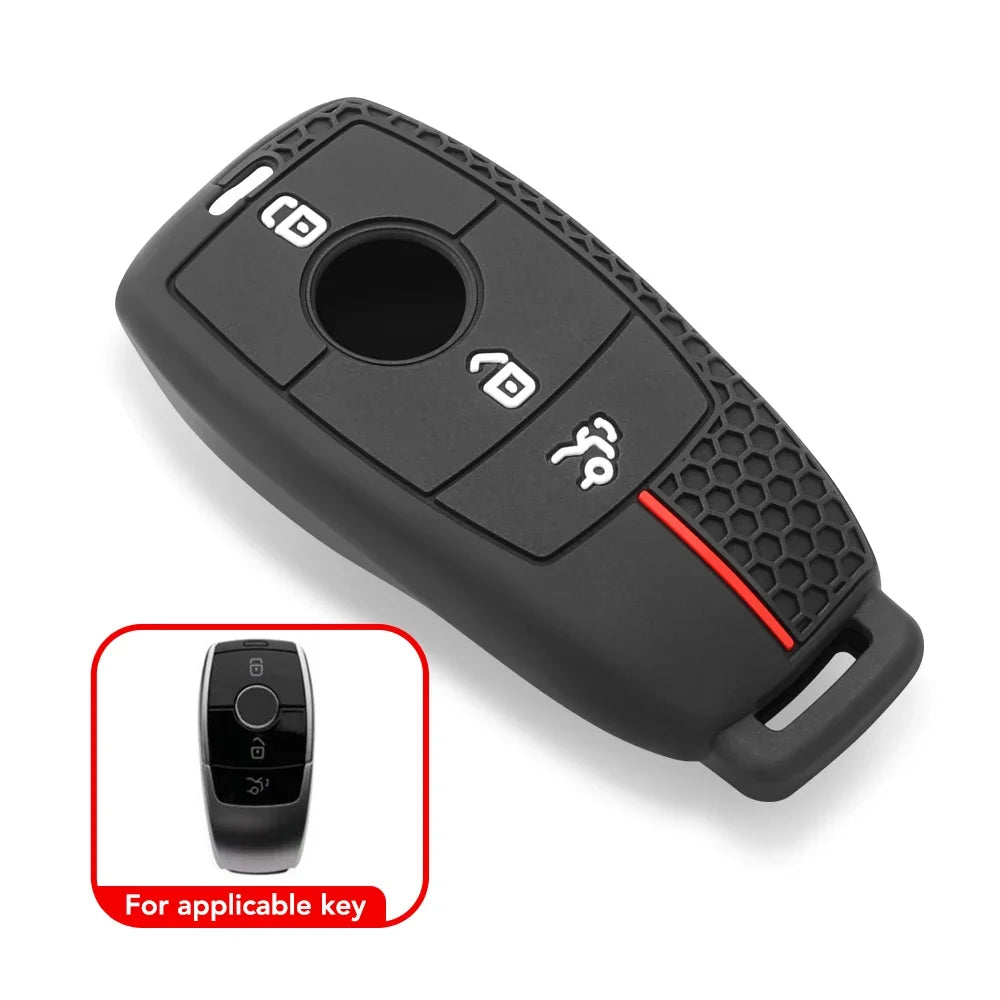 Key Case Cover For Mercedes Benz A C E S G Class GLC CLE CLA GLB GLS W177 W205 W
