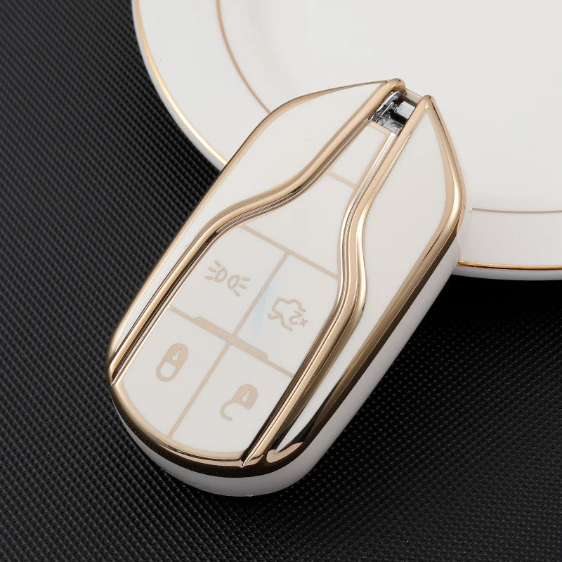 Car Remote Key Case Cover Shell Fob for Maserati Levante Ghibli Car Key Shell