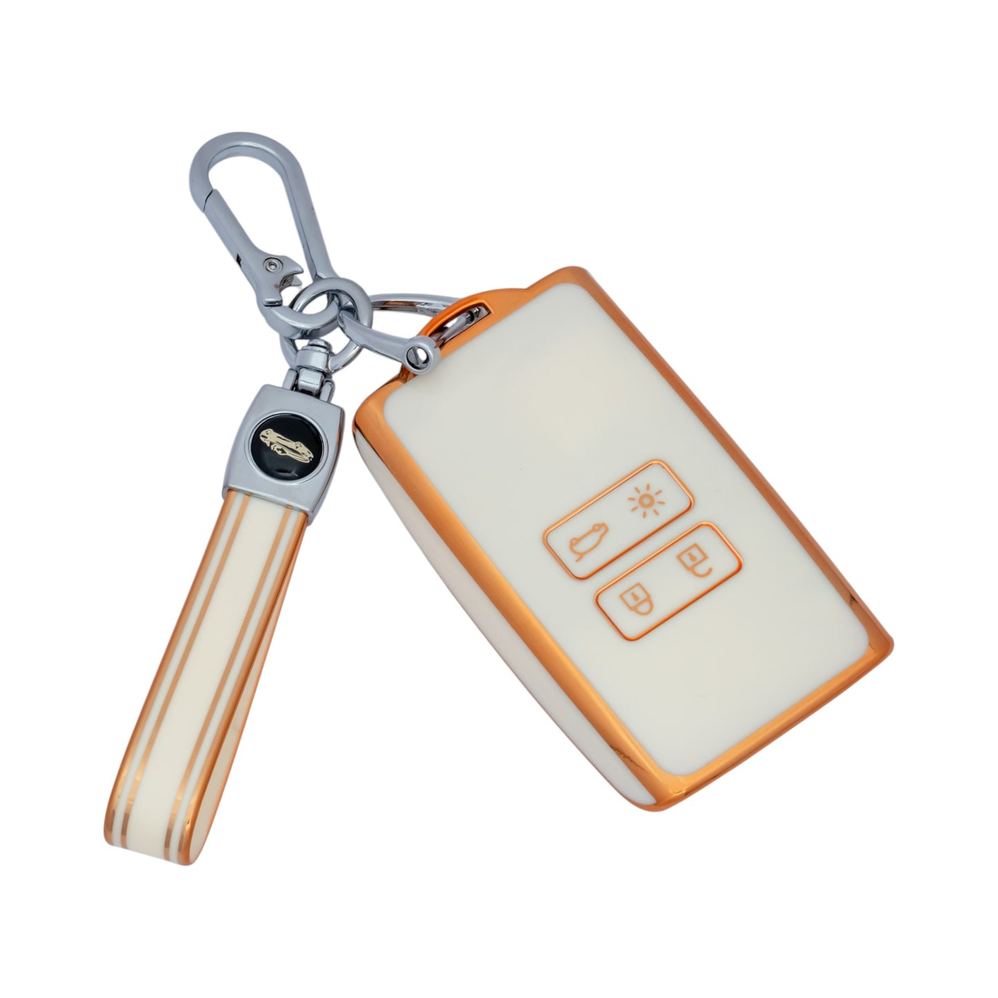 Keychain for Renault Clio Megane Koleos Kadjar Captur Dacia Car key case cover