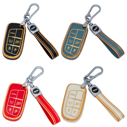 Car Remote Key Case Cover Shell For Jeep Renegade Grand Cherokee