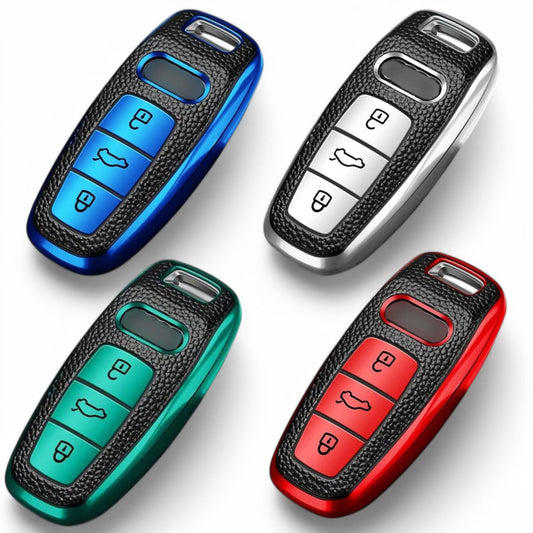 Car Key Fob Cover Case Shell for Audi A6 A7 A8 C8 Q5 Q7 Q8 D5 E-Tron 2019 2020
