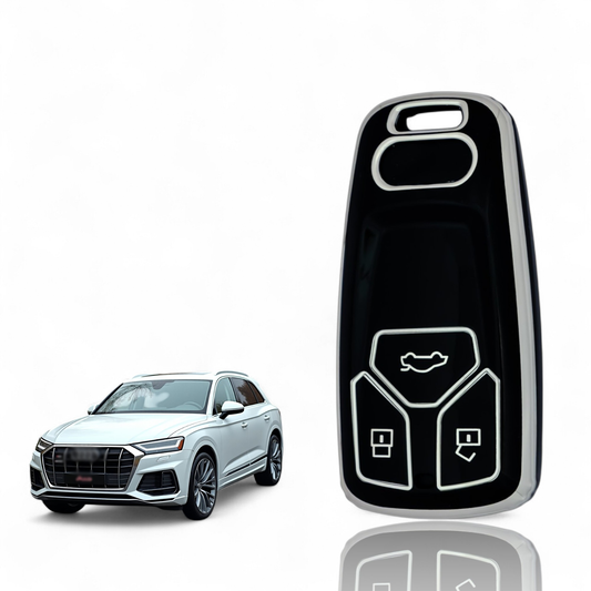 Car Key Case For Audi A4 B9 A5 A6L A6 S4 S5 S7 8W Q7 4M Q5 TT TTS RS Quattro
