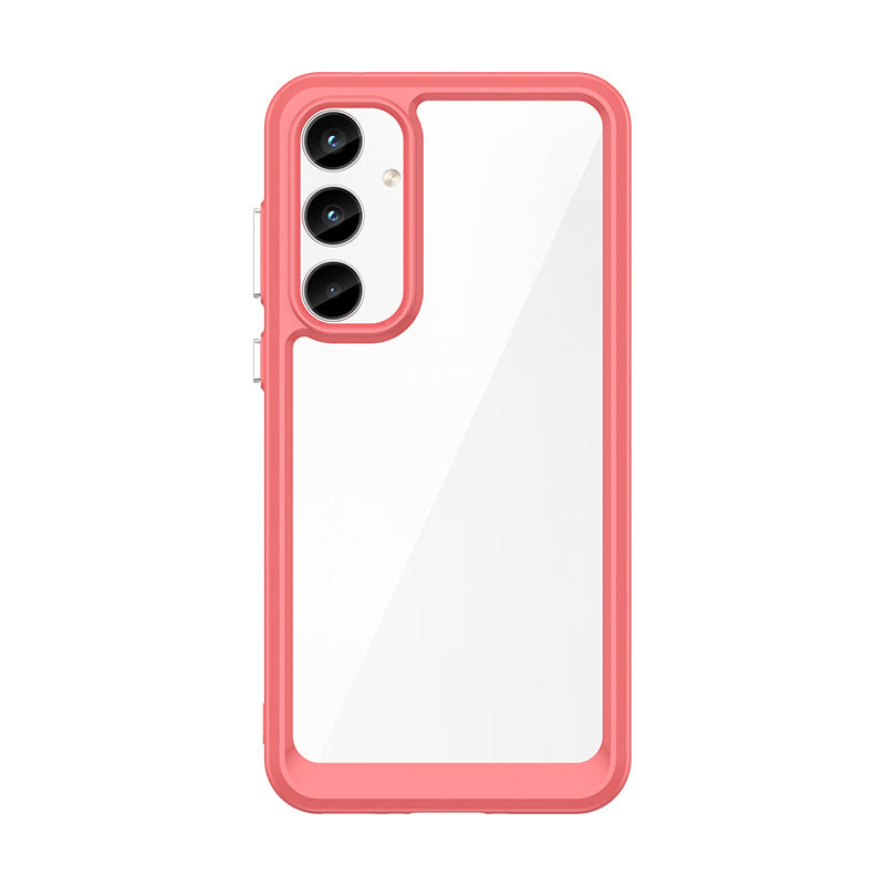 Samsung Galaxy S25 Case - Clear Silicone Shockproof TPU Protective Cover
