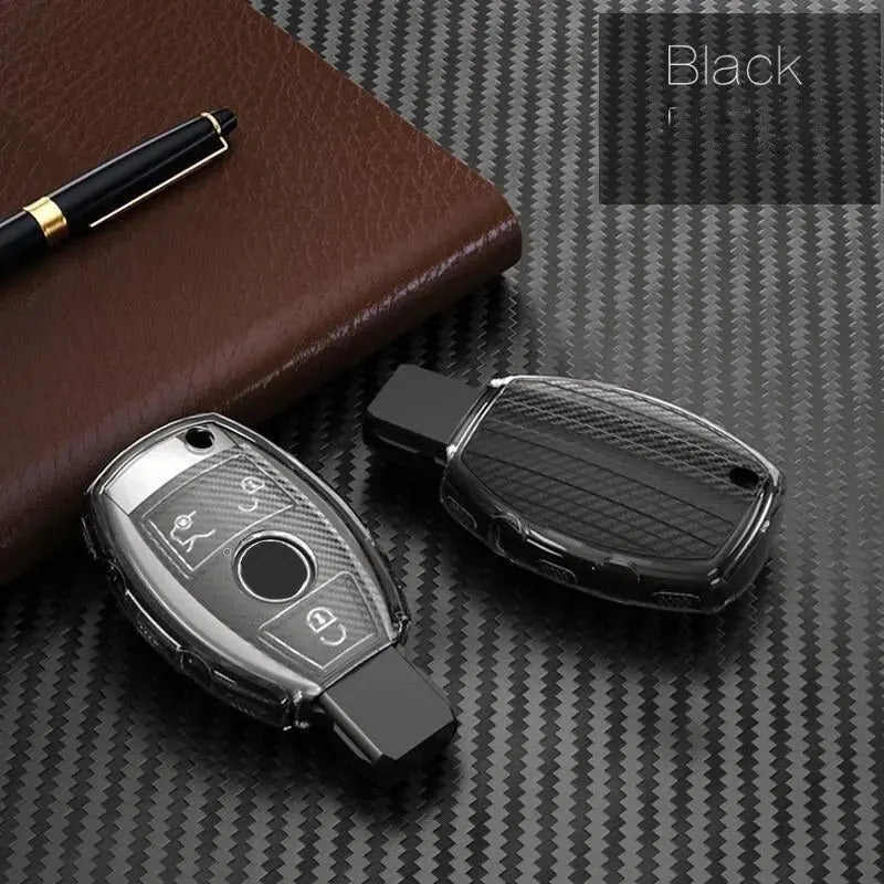 Remote Key Fob Cover Case for Mercedes A C E S G M Class CLK CLS SL SLK AMG VITO