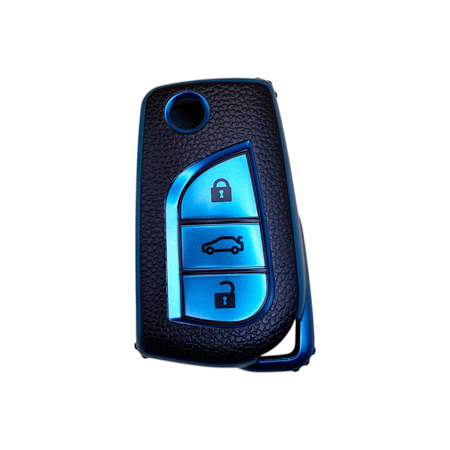 Key Case Cover Fob For Toyota Corolla Camry RAV4 Auris Yaris  TPU Leather look