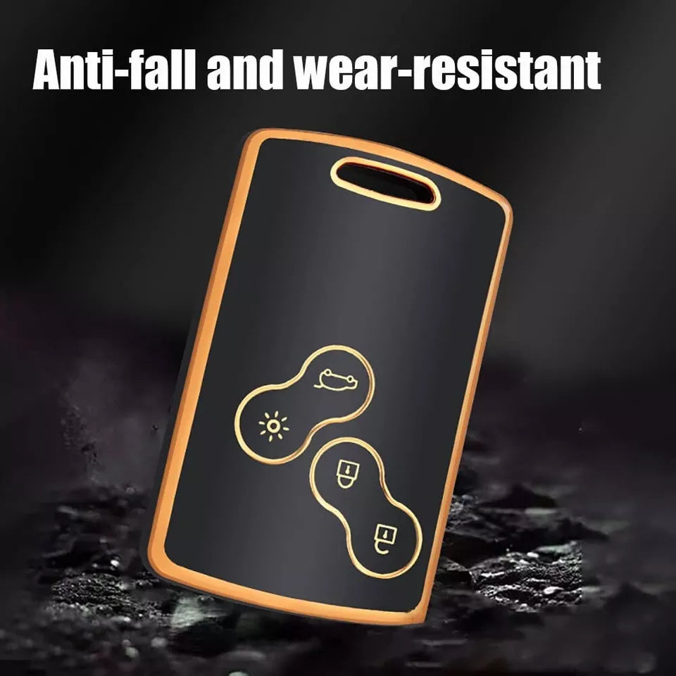 Key Case for Renault Duster, Captur, Clio, Logan, Megane, Koleos, Scenic, Nema, Fluence, Zoe