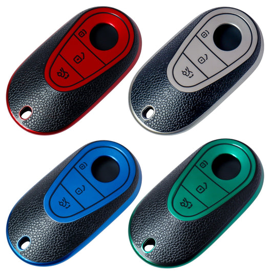 Key Fob Cover compatible with Mercedes Benz W223 S300 S350 S450 S500 2020 2021