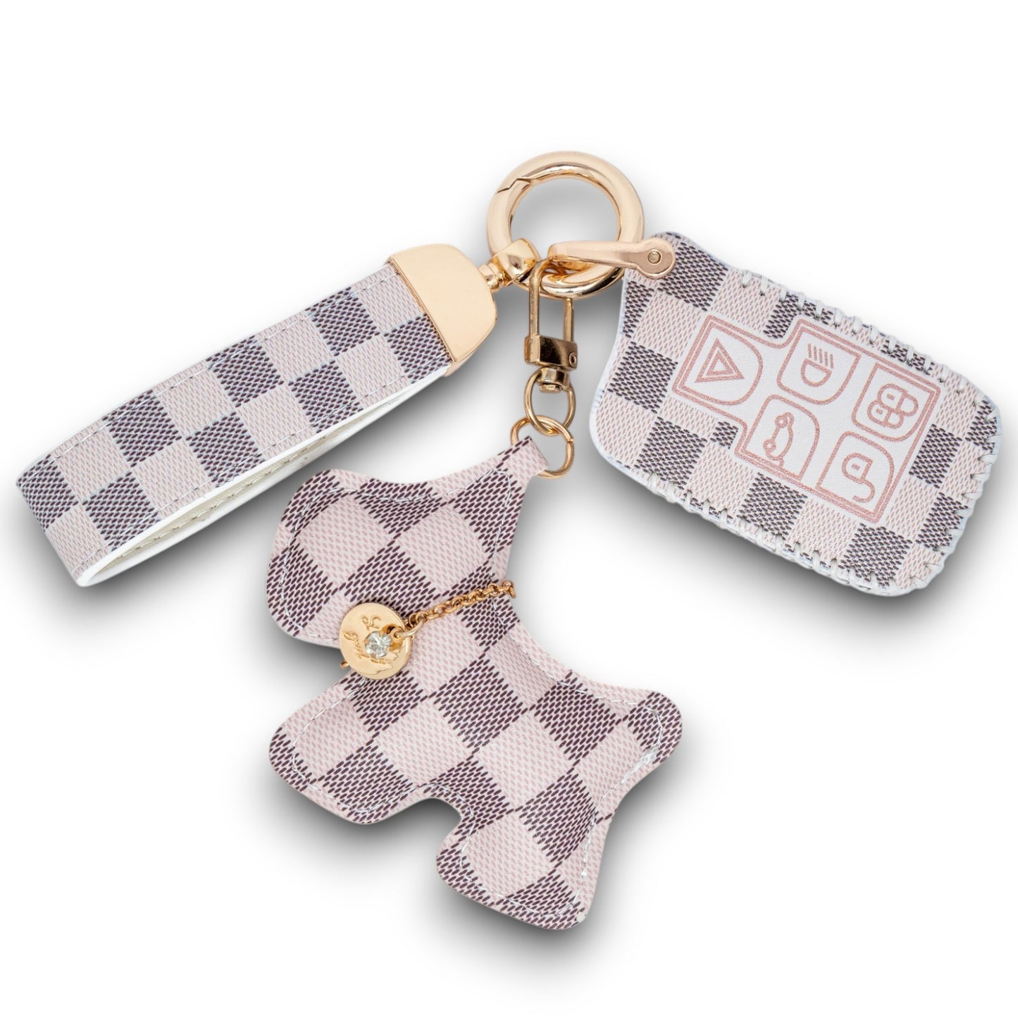 For Land Rover Discovery 4 Range Rover Sport Vogue Key Fob Case Cover PU Leather