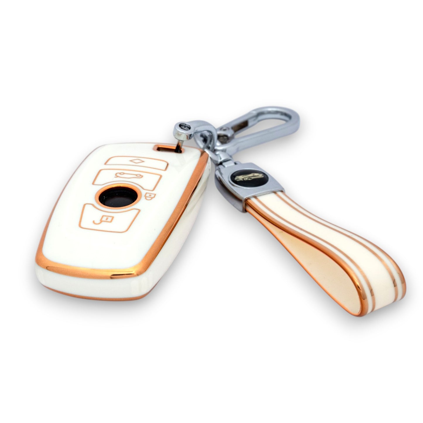 Keychain for BMW 1 2 3 5 7 M Series F10 F20 F30 Remote Car Key Fob Cover Case